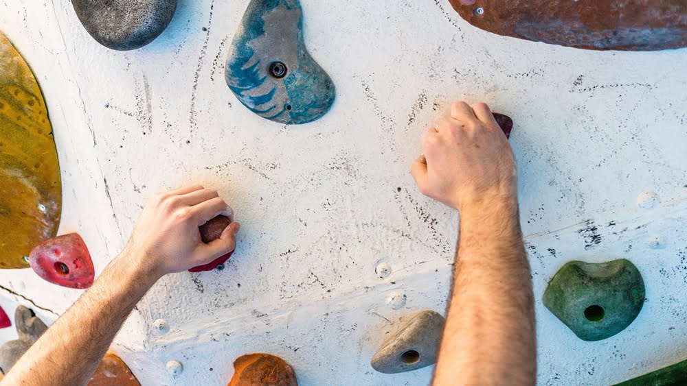 rock climbing training