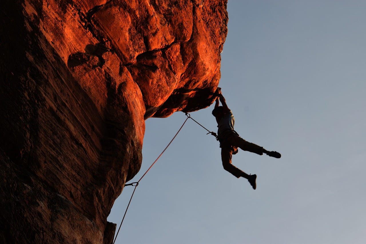 climbing, rock climbing, overhang